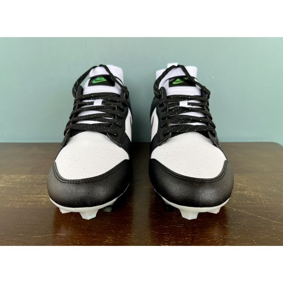 Nike Vapor Edge Dunk Football Cleats Black/White \